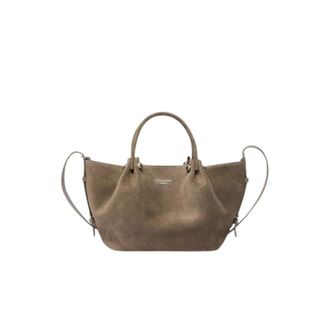 Max Mara Dames, Tassen, Grijs, Maat: ONE Size Leer