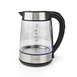 Nedis Hervidor Inal&aacute;mbrico 1,7l 2200w Transparente - Kawk320egs