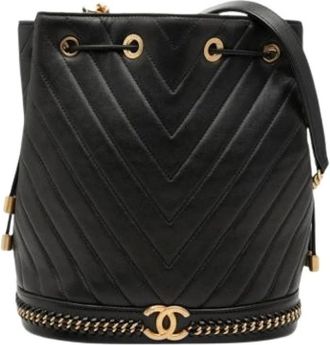 Chanel Bolso de Hombro Vintage Pre-owned - Pre-owned - Mujer - Negro - ONE SIZE