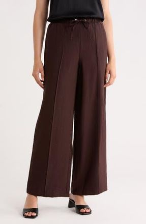 DKNY Front Seam Pull-On Pants in Tobacco at Nordstrom Rack, Size X-Small