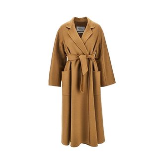 Max Mara Midi cloth coat with belt Woman 36