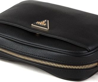 Guess Womens Hobo Bag Black Polyurethane - Handbags
