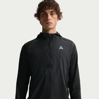 Nike Mens Nike ACG Aireez Trail Running Jacket in Black | IO9701-010