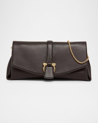 Ferragamo Small New Line Shoulder Bag