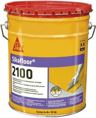 Sika Sikafloor-2100 (ab) Gris Cemento Lote 10 Kg Sika