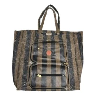 Fendi Pre-owned Weekend Bags, female, Multicolor, Size: ONE SIZE Pre-owned Leather Weekend Bag