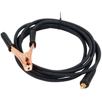 OEM Cable De Tierra Con Pinza Para M&aacute;quinas De Soldar Y Cortadoras De Plasma, Longitud 4 M