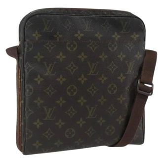 Louis Vuitton Pre-owned Cross Body Bags, female, Brown, Size: ONE SIZE Pre-owned Vintage Canvas Cross Body Bag