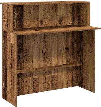 vidaXL Mostrador de recepci&oacute;n madera vieja 100x50x103,5 cm Vidaxl