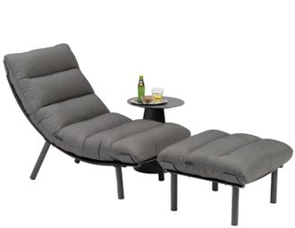 LLR Collection Premium Outdoor Relax-Set Barbados - Anthrazit