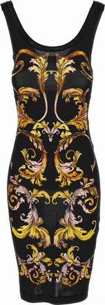 Versace Jeans Couture Jurk - Dames - Korte kleedjes - Veelkleurig - XS - Kleedjes