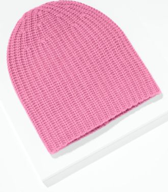 Talbots Chunky Cashmere Beanie - Candy Pink - 001 Talbots