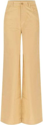 Cruna Pantaloni ampi in velluto a coste - - Trousers - Donna - Beige - XL