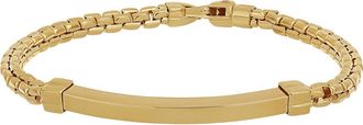 Bony Levy Mens 14K Gold ID Bracelet in 14K Yellow Gold at Nordstrom, Size 8