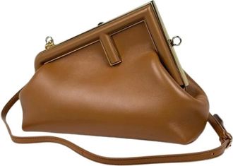 Fendi Borsa a Spalla Vintage Pre-owned - - Pre-owned - Donna - Marrone - ONE SIZE