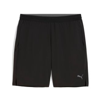 Puma Trainingsshorts PUMA M TECH TRAINING 7 STRETCH WOVEN SHORT, Damen, Gr. XXL, N-Gr, schwarz (puma schwarz, q3), Obermaterial: 87% Polyester, 13% Elastha