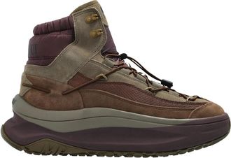 Moon Boot MB Moon 247 Xlace MID Laarsjes - Heren - Veterlaarzen - Bruin - 41 EU - Leer - Schoenen