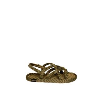 Bohonomad Sandali Bassi con Laccio in Corda - - Shoes - Donna - Verde - 38 EU