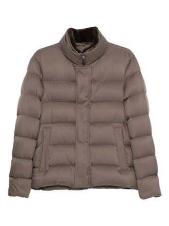 Herno Brown Quilted Jacket