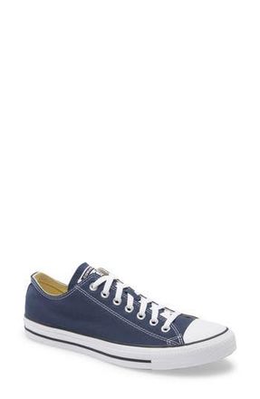 Converse Chuck Taylor All Star Low Top Sneaker in Navy at Nordstrom Rack, Size 10.5