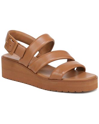 Vince Skylar Leather Wedge Sandal