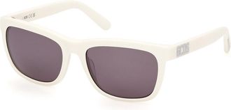GCDS GD0049 21C Mens Sunglasses White Size 55