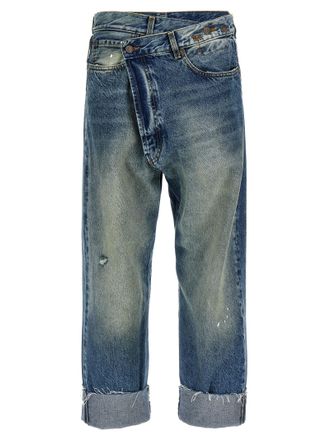 R13 Cotton Straight-Leg Womens Jeans