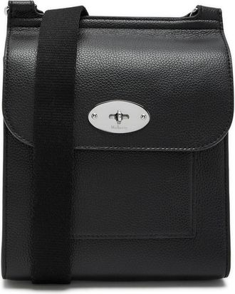 Mulberry Antony Small Grained Leather Cross-body bag - Black - One Size