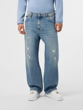 Philipp Plein Jeans wide-leg in denim