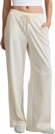 Beyond Yoga Breathe Easy Comfort Cord Pant In Dove