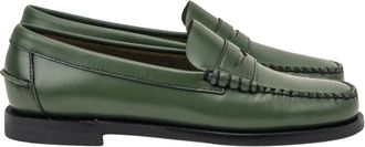 Sebago Classic Dan Moccasin - Dames - Loafers - Groen - 36 EU - Leer - Schoenen