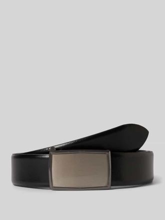 Lloyd Lederg&uuml;rtel mit Klemmschnalle Modell KOPPEL BASIC in Black, Gr&ouml;&szlig;e 120