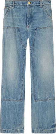 Versace Carpenter utility-pocket jeans - Blue