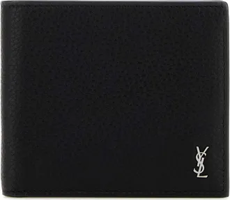 Saint Laurent Black Leather Wallet