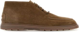 Tod's Brown Suede Boots