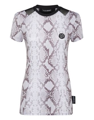 Plein Sport T-Shirt Ronde Hals Python