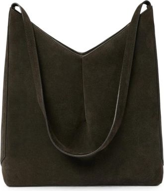 STUDIO NICHOLSON Hoho Suede Shoulder Bag