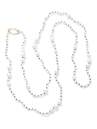 Yi Collection 18K yellow gold Aphrodite pearl necklaces - women - Akoya Pearl/18kt Yellow Gold - One Size