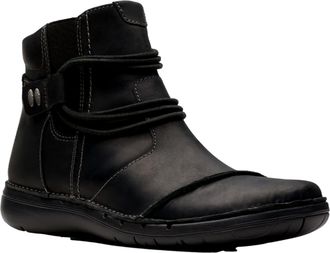 Clarks Un Loop Up Black 26174973 Womens