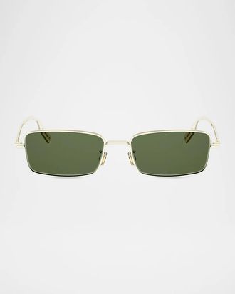 Dior BlackSuit S21U 57MM Rectangular Sunglasses