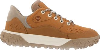 Timberland Heren Motion 6 Leren GreenStride Trainers (Tarwe)
