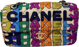 Chanel Mutli Colour Logo Flap Bag