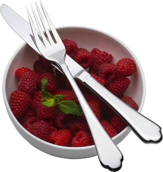 Mikasa Bellamy 20Pc Flatware Set, Service For 4, 18/10 Stainless Steel