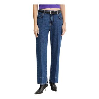 Pinko Pinko, Dames, Jeans, Blauw, Maat: W28 Katoen