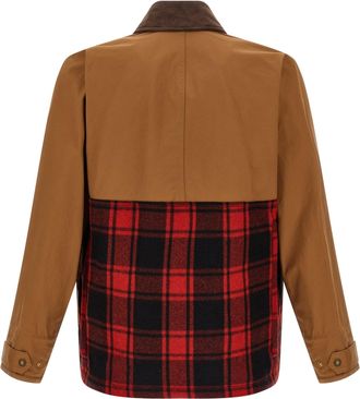 Junya Watanabe Mens Brown Cotton Shell Jacket Clothing