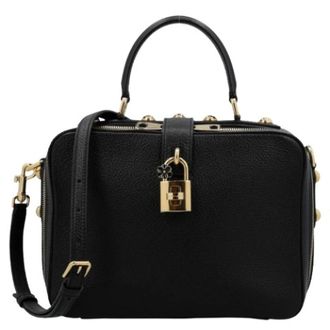 Dolce & Gabbana Pre-owned Handbags, female, Black, Size: ONE SIZE Pre-owned Rosaria Shoulder Bag