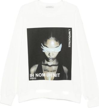 Ih Nom Uh Nit Sweatshirts - Heren - Sweatshirts - Wit - S - Hoodies & sweatvesten