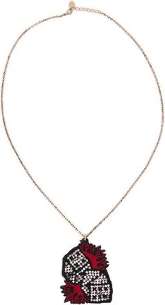 Red Valentino Artistic Pendant Necklace - Dames - Kettingen - Geel - ONE Size - Accessoires