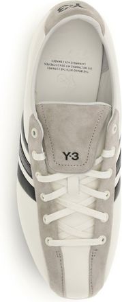 adidas Mens Sneakers Field Off-White-Black-Light Brown Calf Leather Trainers Off-white/black/light