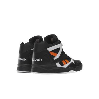 Reebok Mens Royal BB4590 Sport Trainer High-Top Sneakers, Smash Orange/Black/White, 10